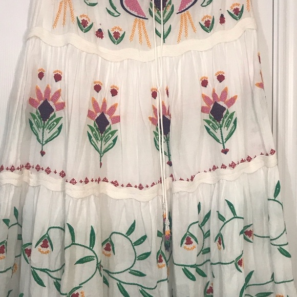 FARM Rio Summer Garden Maxi Skirt **altered piece** - Picture 12 of 16